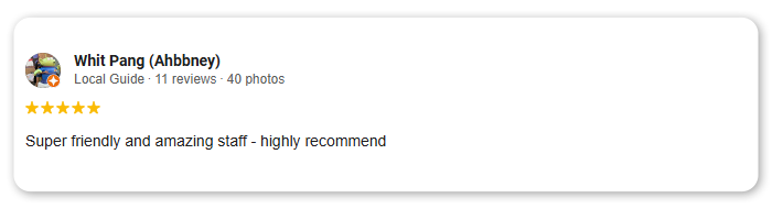 5-Star Testimonial For Eyes of the Bay From Whit Pang